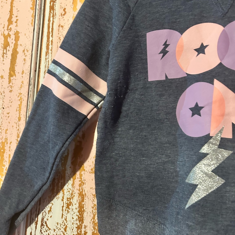 Freestyle Blue and Pink Kids Sweatshirt - Picture 2 of 11